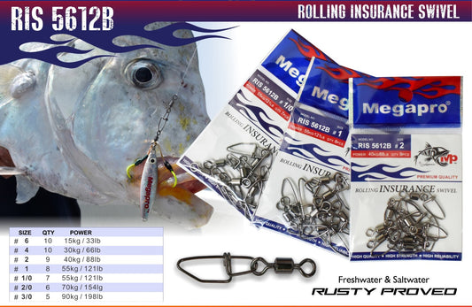 Megapro Swivel R. Insurance (10'S) Ris 5612B 4