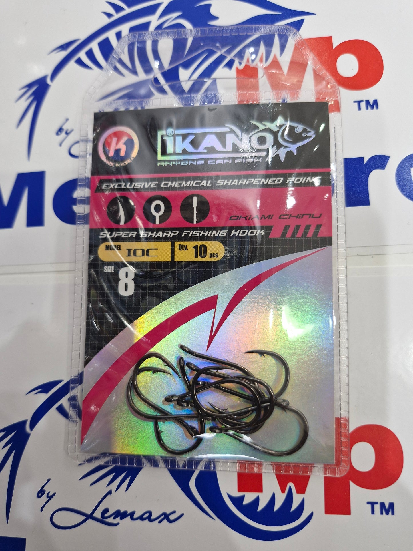 Ikano Hook Okiami Cn R (10 Pack) - Ioc 8
