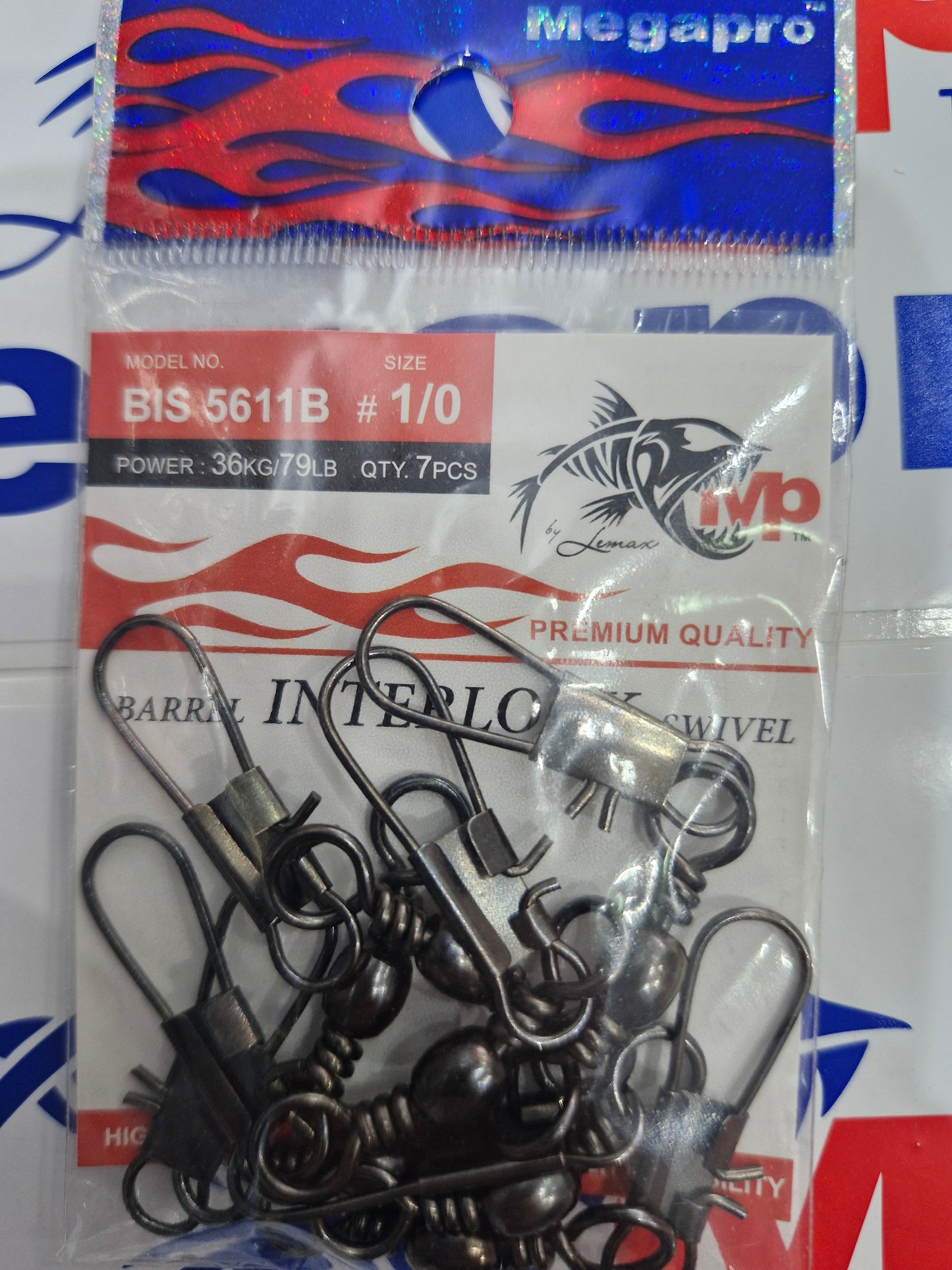 Megapro Swivel B. Interlock (07'S) Bis 5611B 1/0
