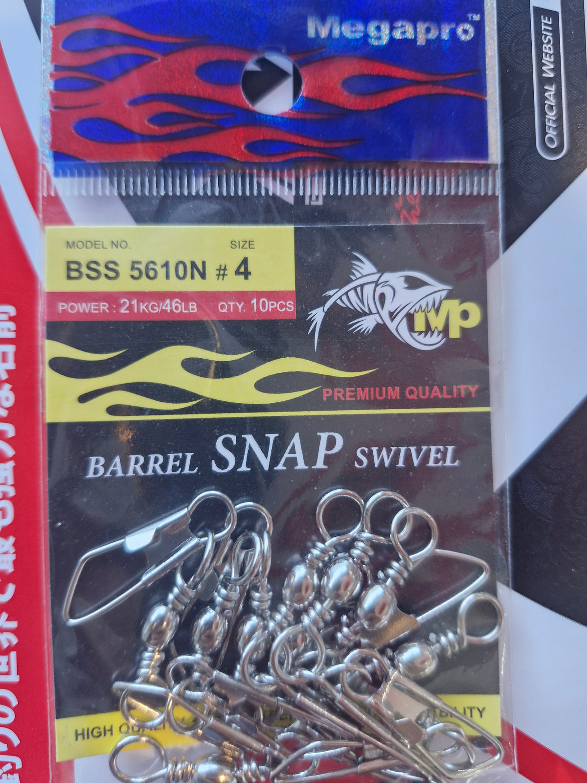 Megapro Swivel B. Snap Bss 5610N
