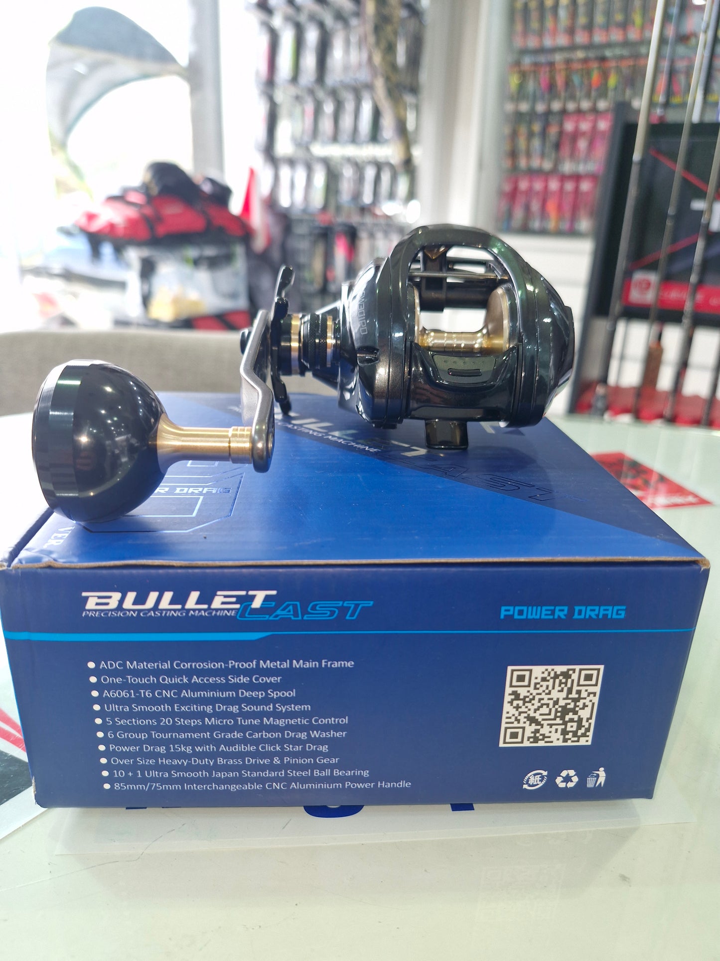 Gawas GW Reel Bulletcast (s.big Hd) Bc-sw 301 Pd
