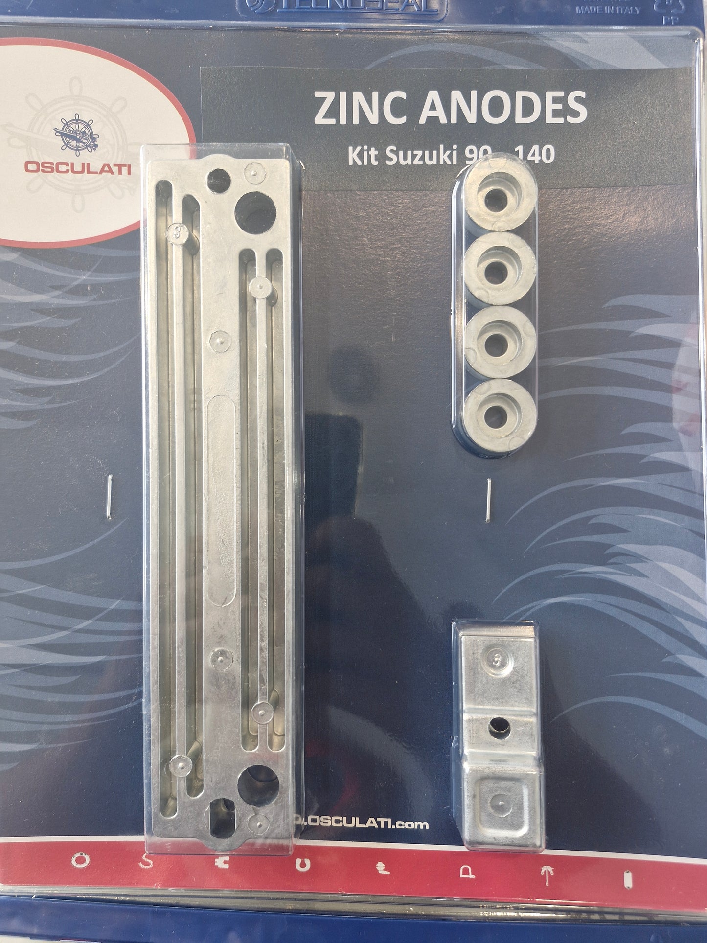 Osculati Anode Kit for Suzuki 90/140 HP – Zinc