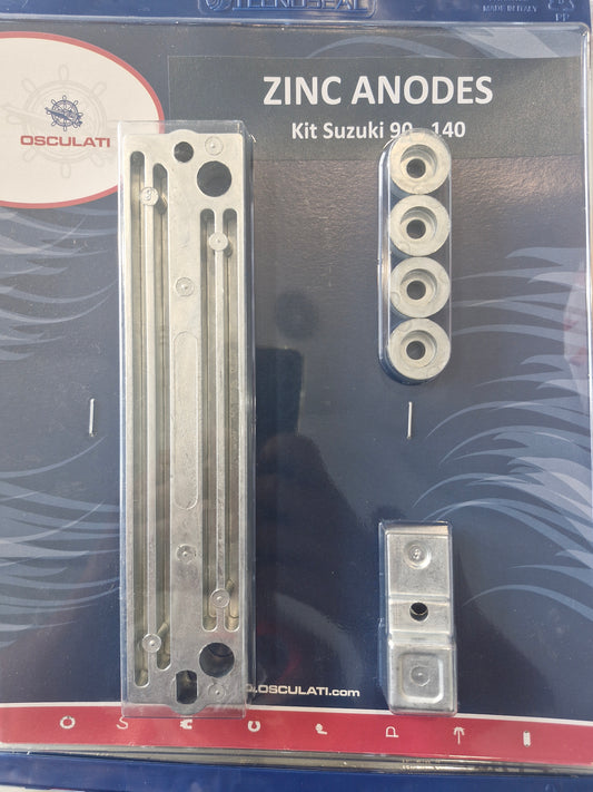 Osculati Anode Kit for Suzuki 90/140 HP – Zinc