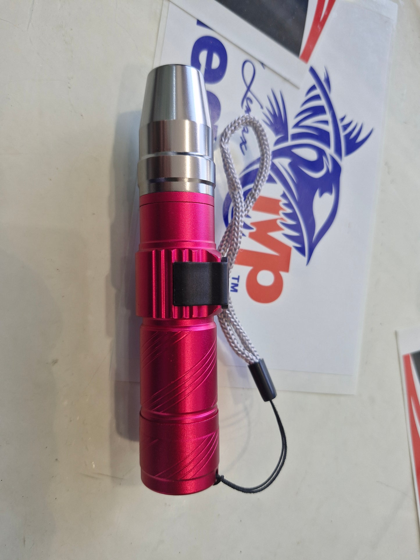 UV Blacklight rechargable super strong short wave Flashlight for Fishing