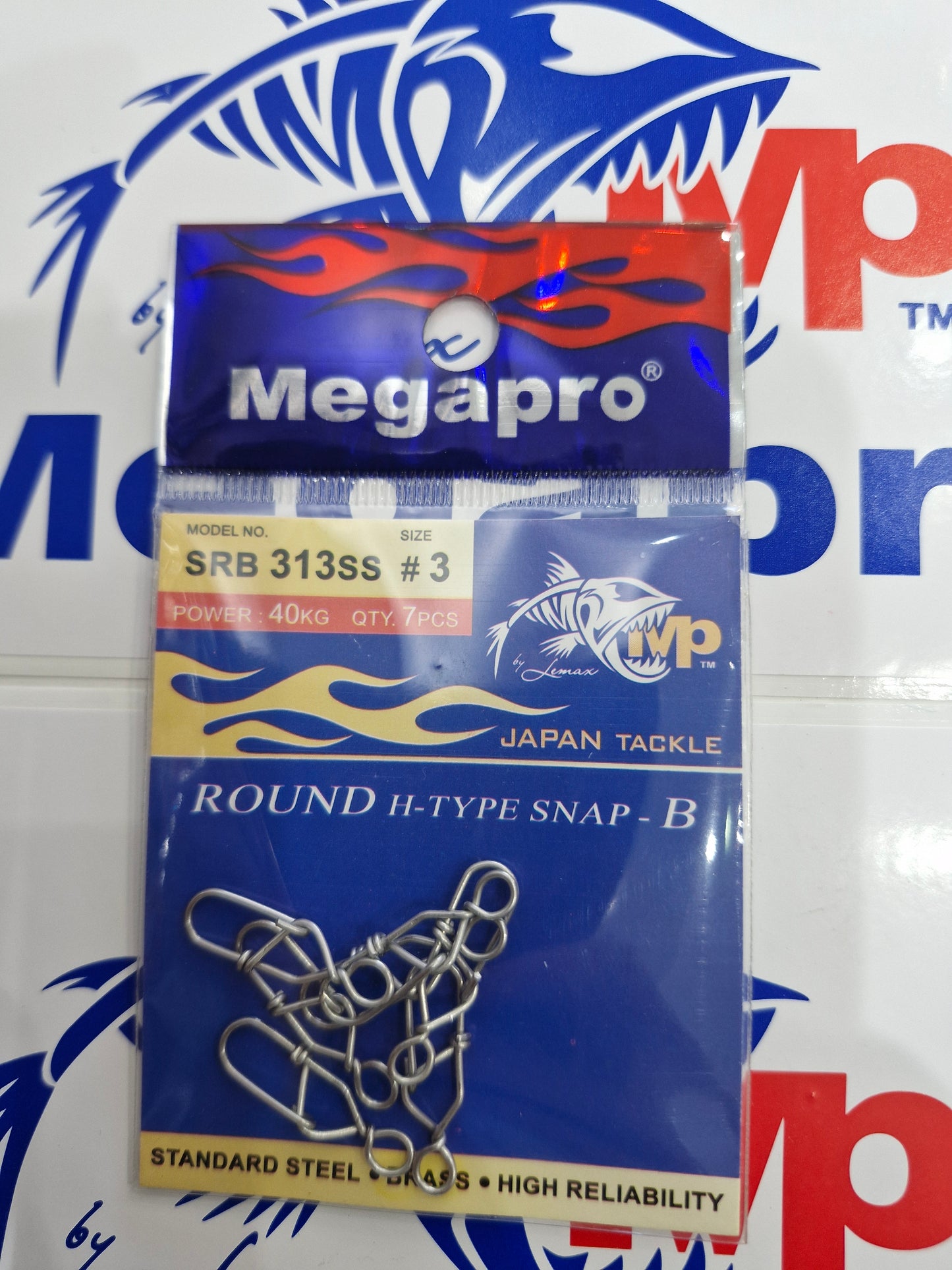 Megapro Swivel Round H-snap-b (7'S) Srb 313SS 3