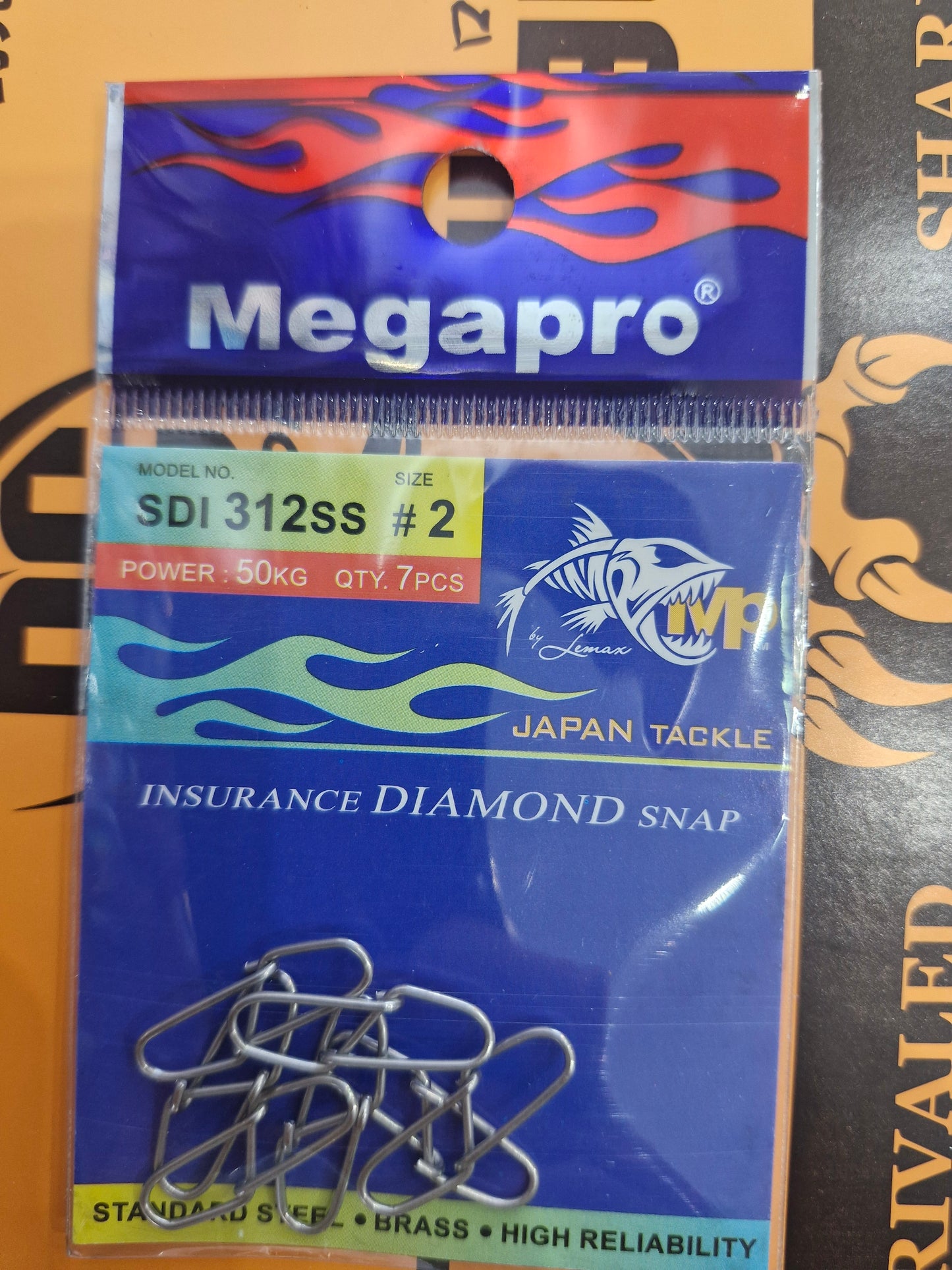 Megapro I-Diamond Snap Swivel 7S | SDI 312SS Size 2
