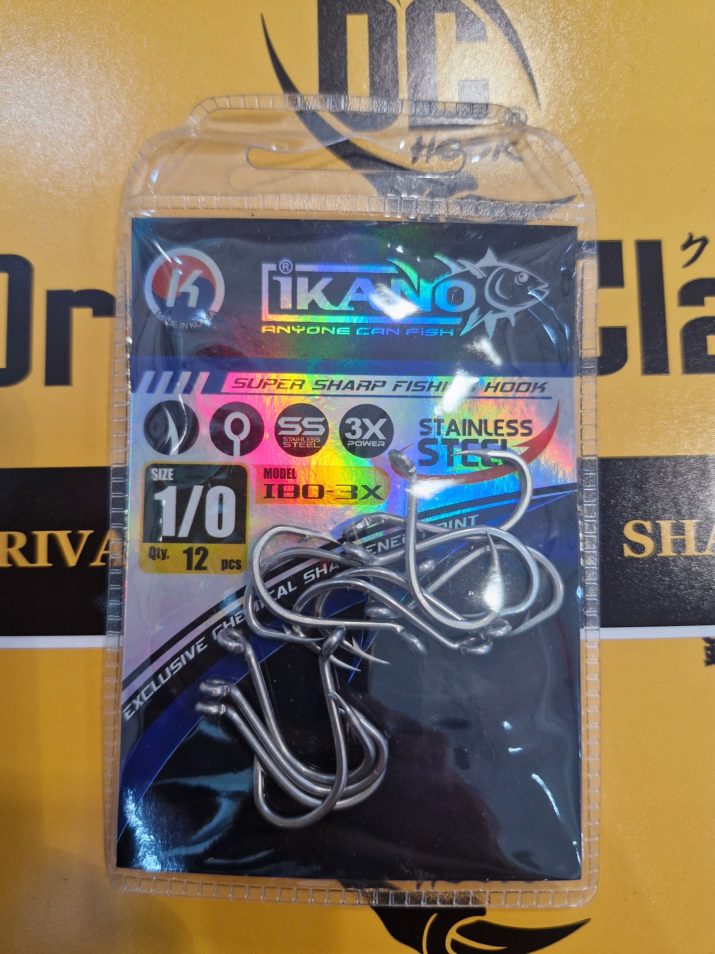 Ikano Beak IBO-3X Fishing Hook - Premium Triple Strength