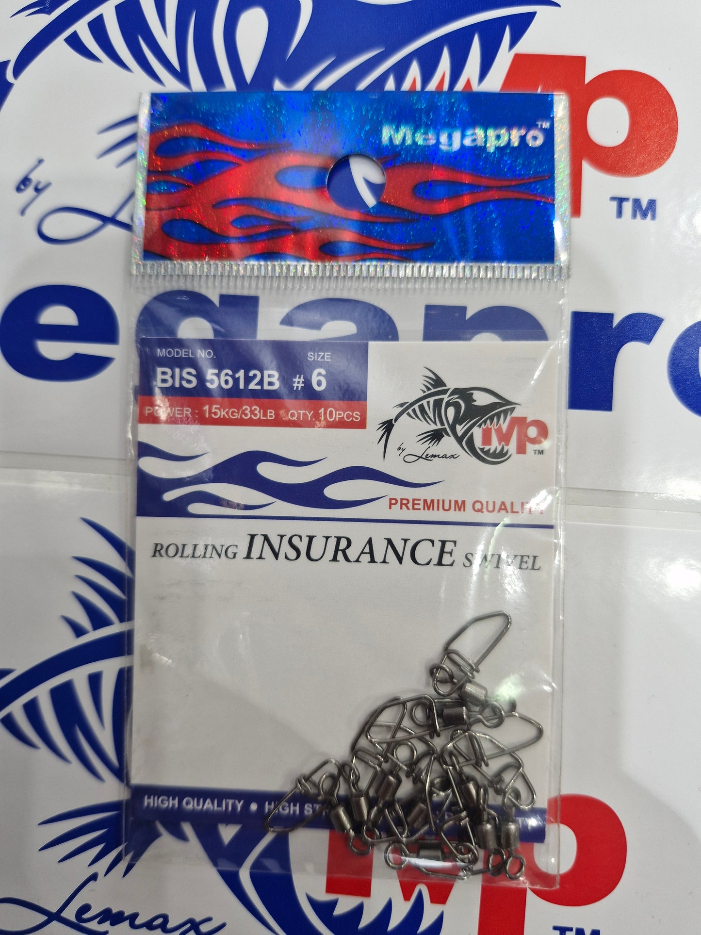 Megapro Swivel R. Insurance (10'S) Ris 5612B 6