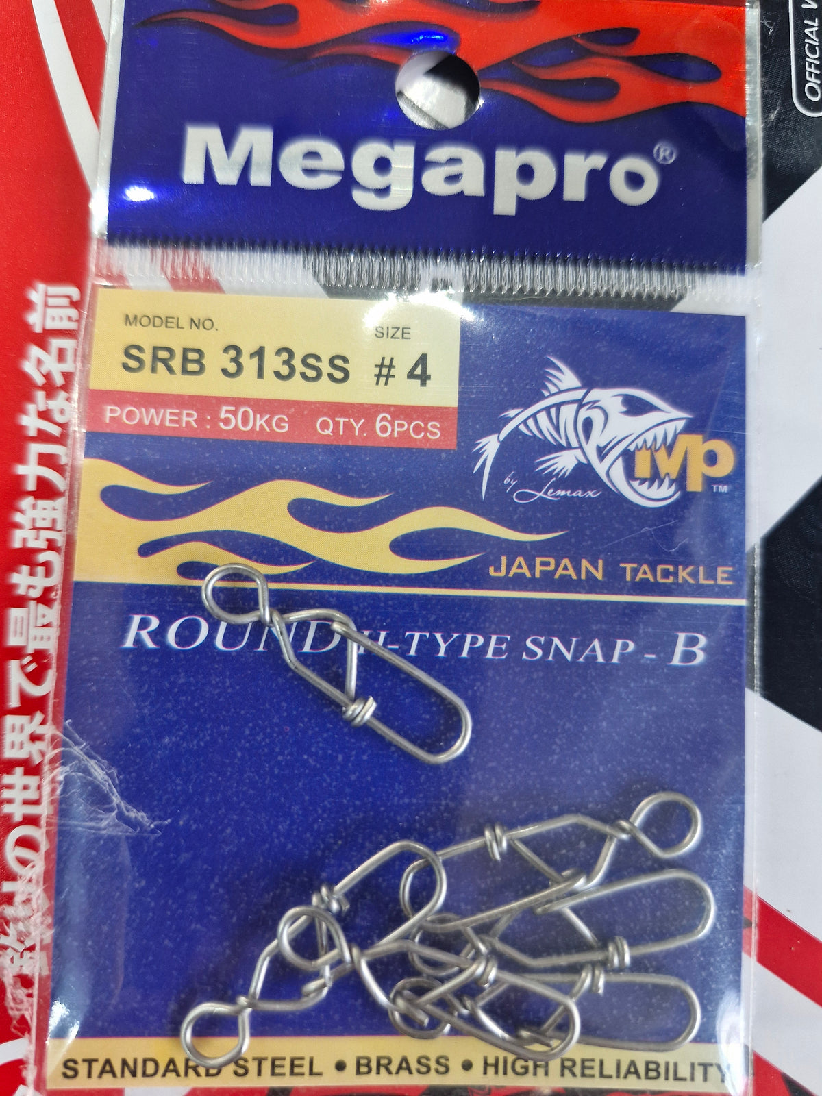 Megapro Swivel Round H-Snap | SRB 313SS