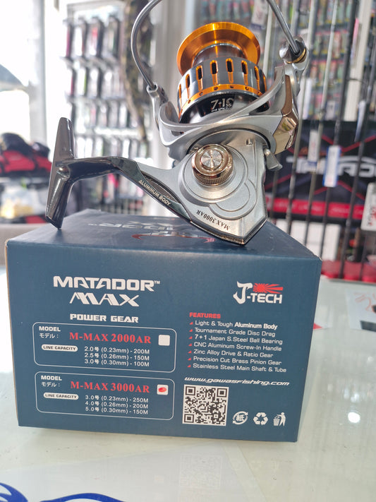 Gawas GW Reel Spin Matador Al Body Si - Max 3000AR