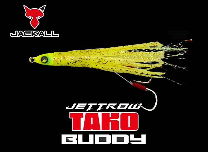 Jackall Jettrow Tako Buddy Chartreuse Gold Lure