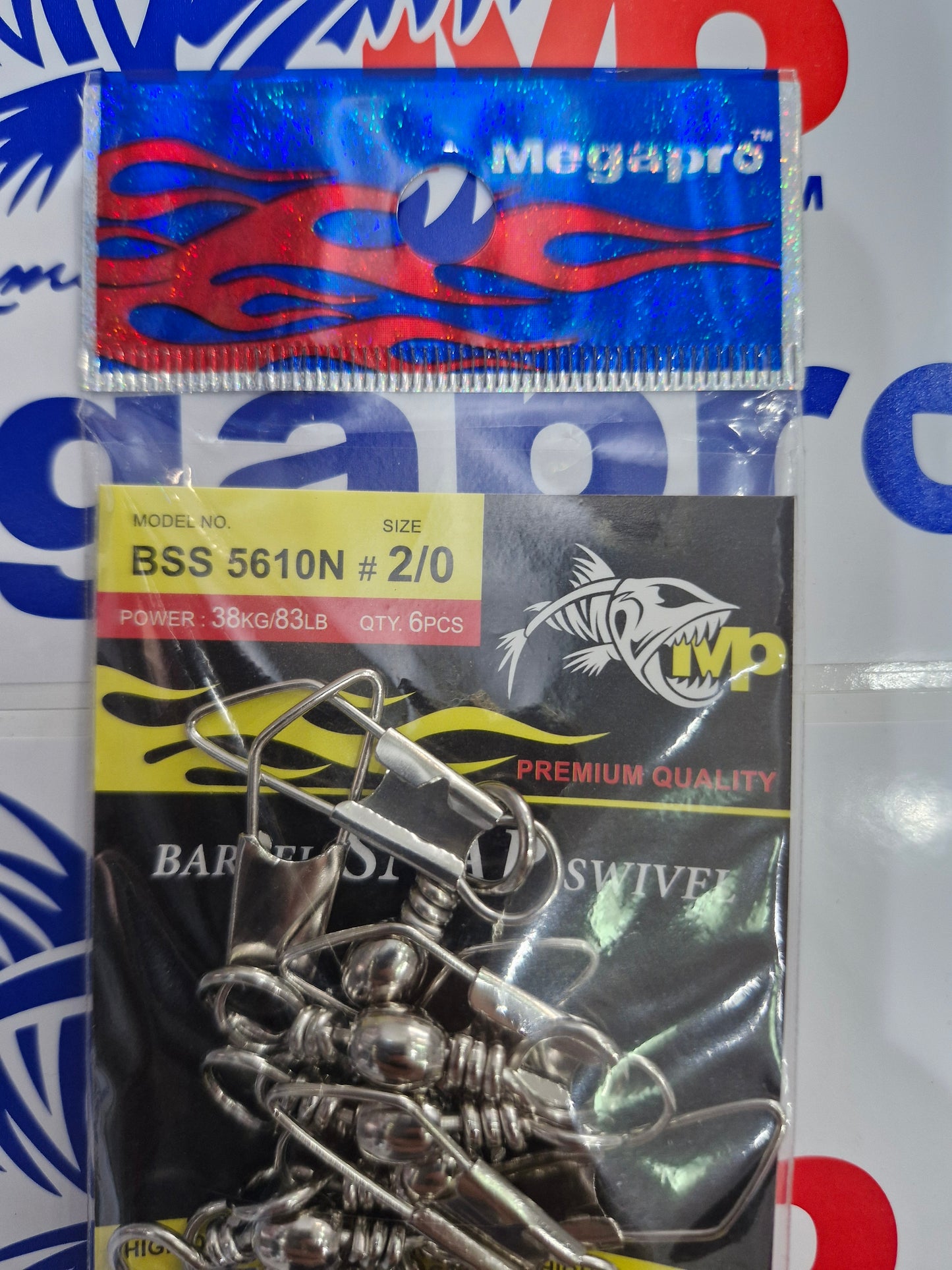 Megapro Swivel B. Snap (06'S) Bss 5610N 2/0