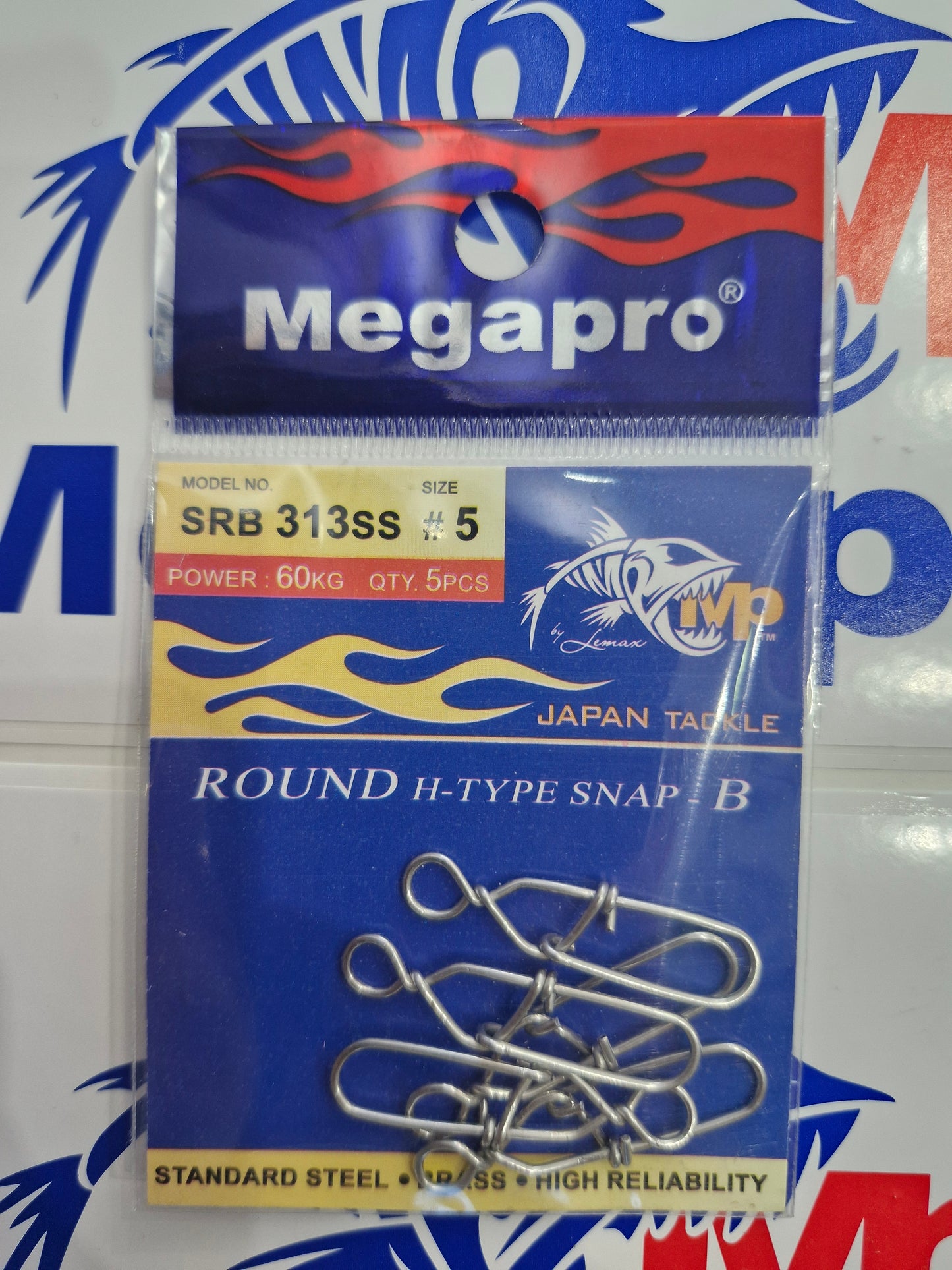 Megapro Swivel Round H-snap-b (5'S) Srb 313SS 5
