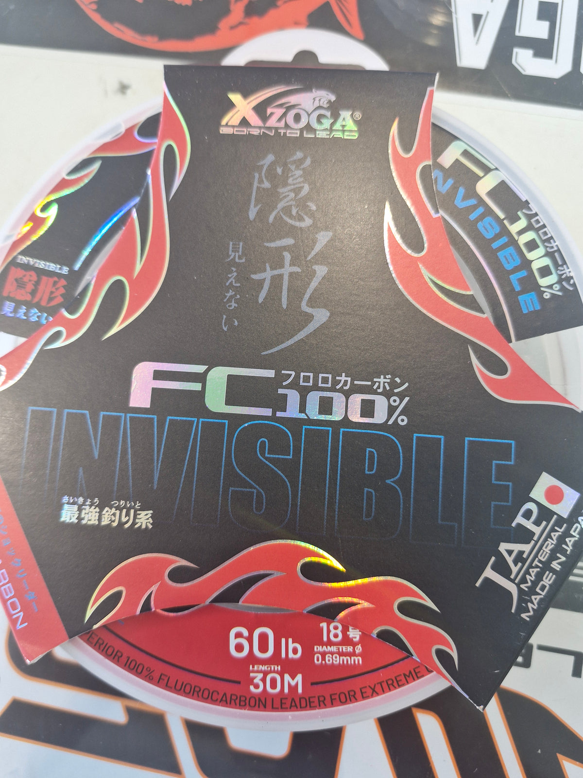 FC 100% Invisible Fluorocarbon Fishing Line – 30 m