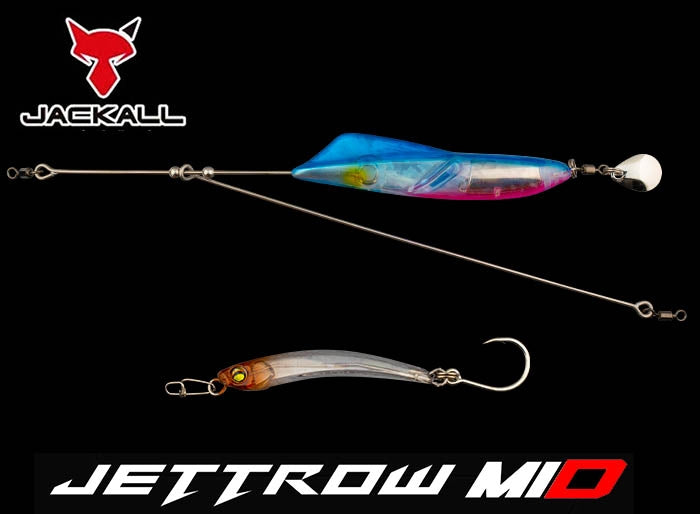 Jackall Jettrow Mid 35g - Blue & Pink Shirasu Set Lure