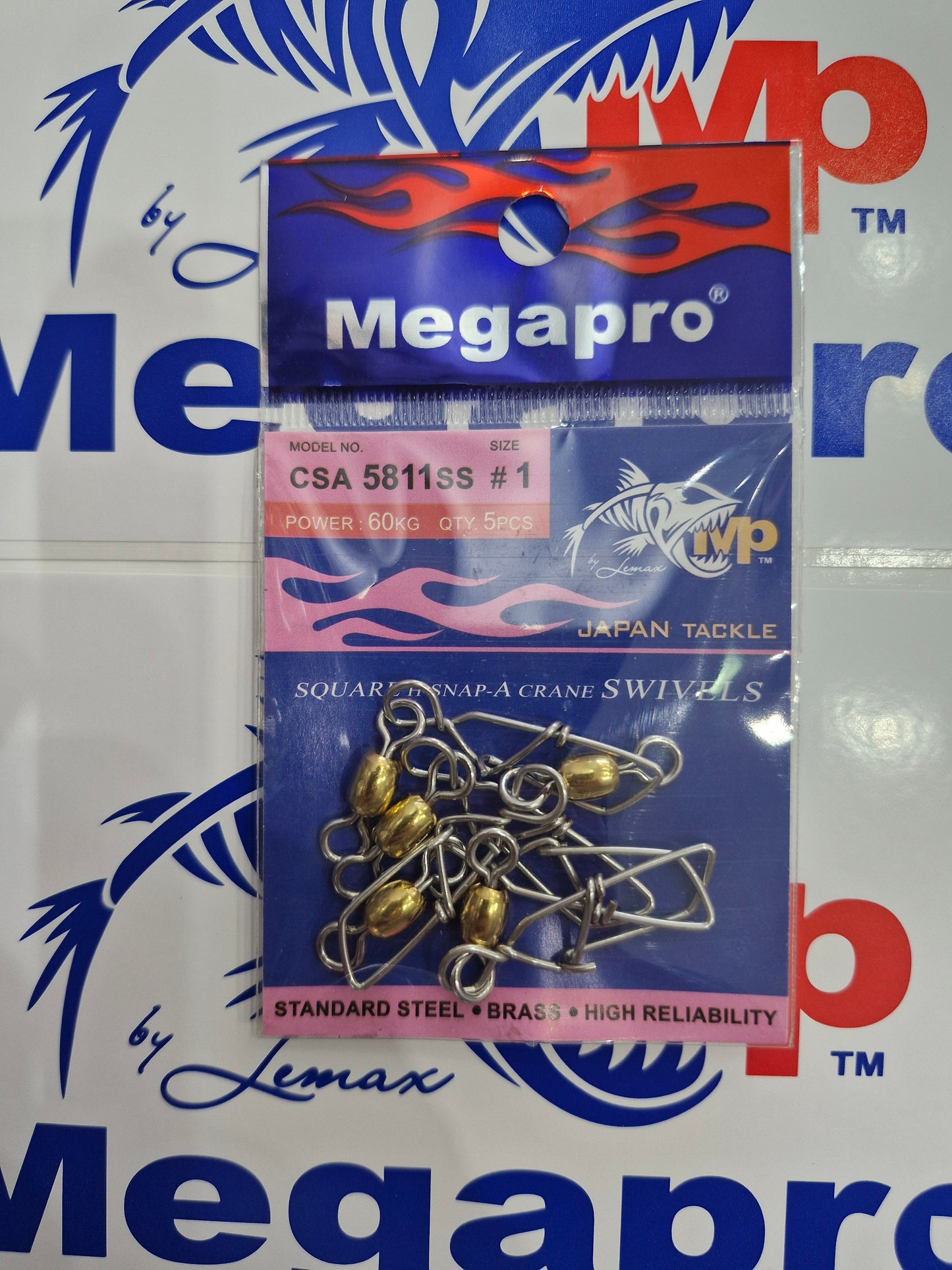 Megapro Crane + Square Hook Assist Swivel 5S | CSA 5811SS Size 1