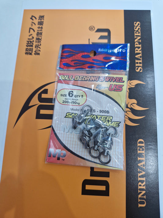 Megapro Ball Bearing Swivel 6S | 900B Size 6