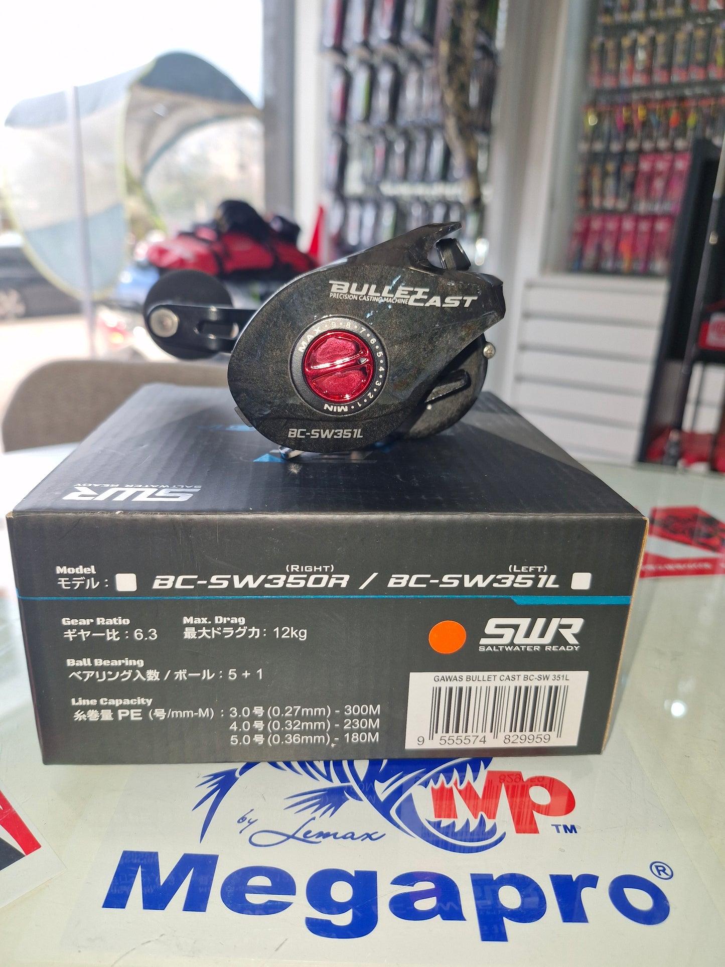 Gawas GW Reel Bulletcast (power Hd) Bc-sw 351 L