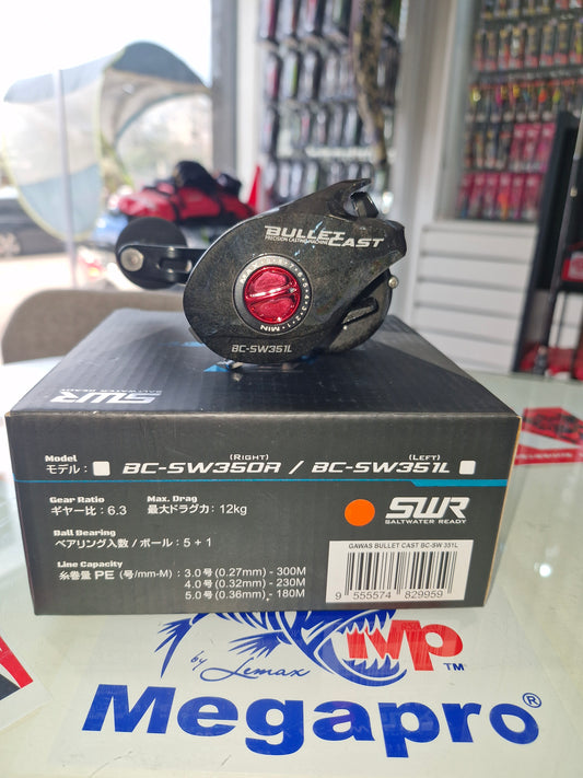 Gawas GW Reel Bulletcast (power Hd) Bc-sw 351 L