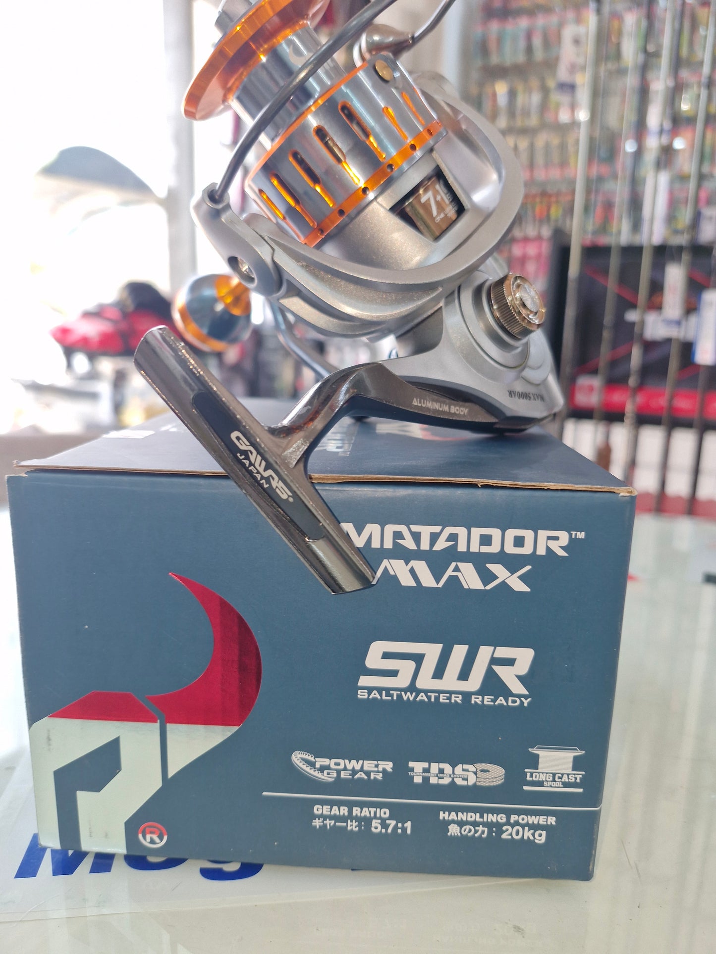 Gawas GW Reel Spin Matador Al Body Si - Max 5000AR