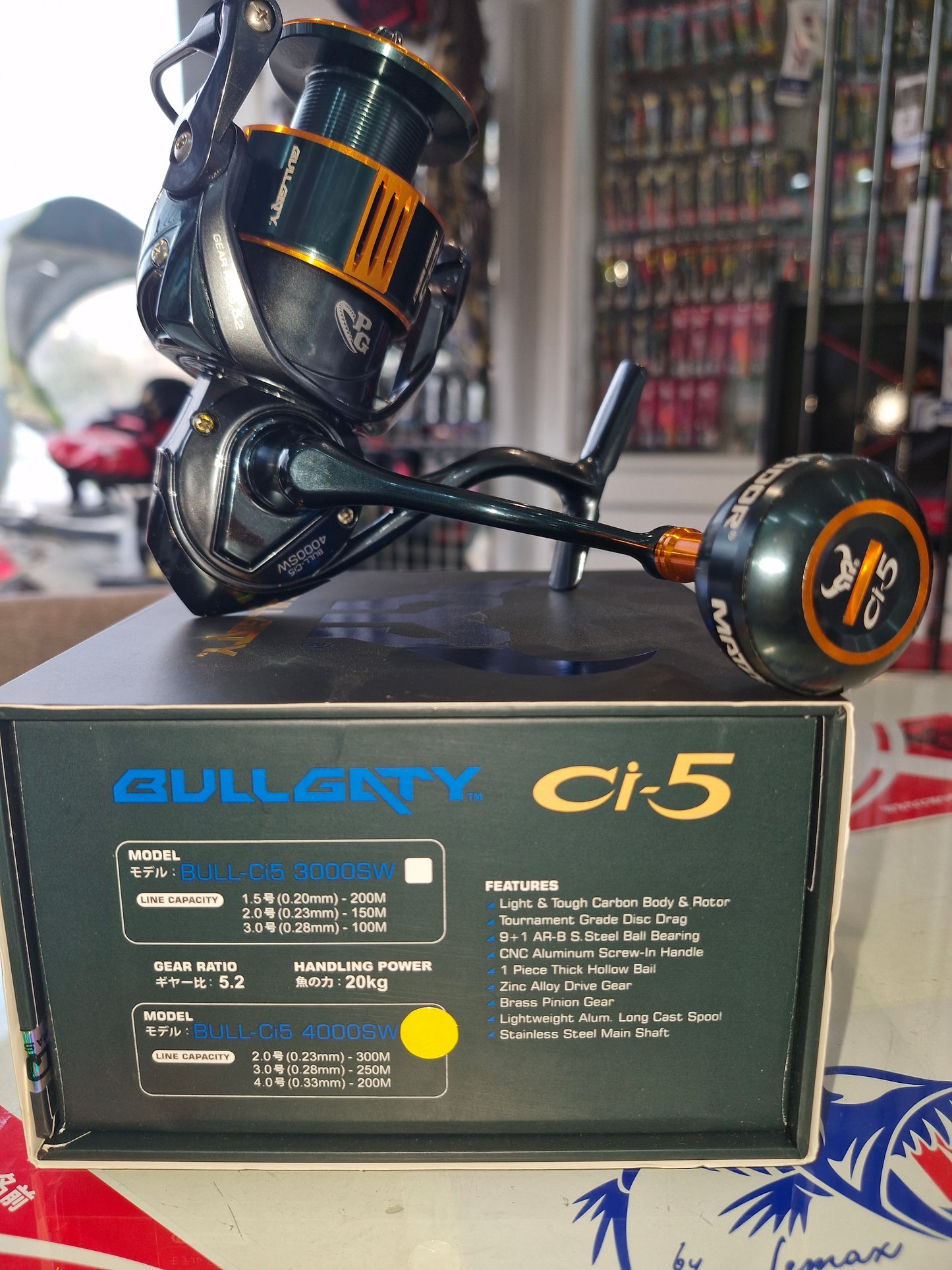 Gawas GW Reel Spinning Bullgaty - CI5 4000SW