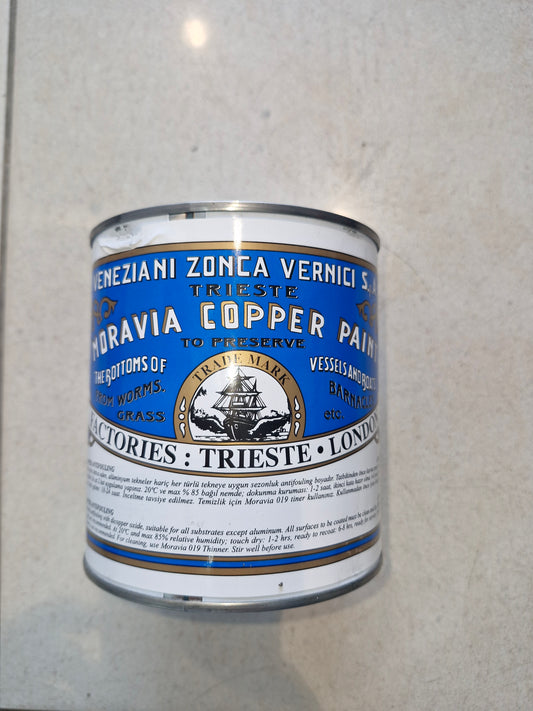 Moravia Copper Antifouling Paint – 1kg (Blue)