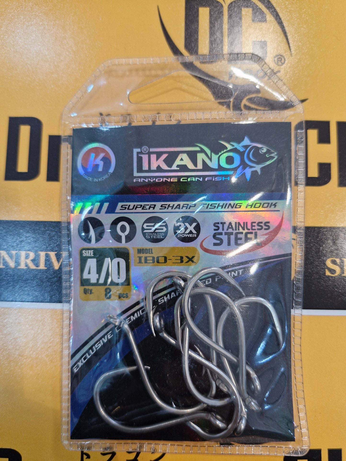 Ikano Beak IBO-3X Fishing Hook - Premium Triple Strength