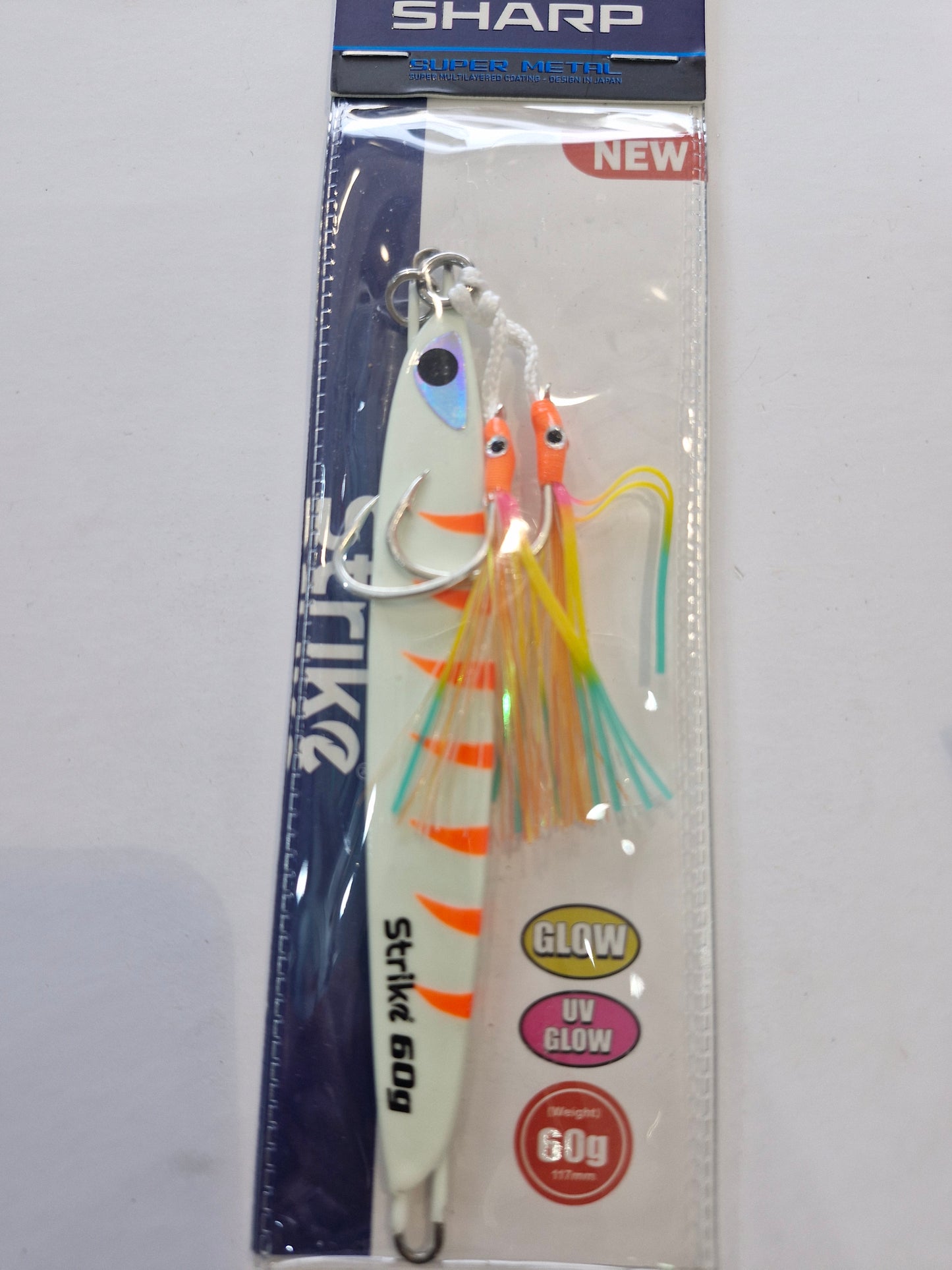 Strike Sharp Metal Jig 60g – Hook #3