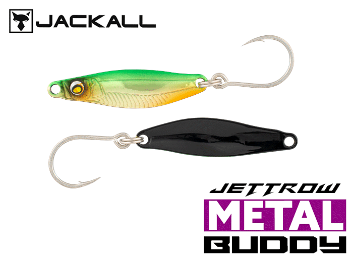 Jackall Jettrow Metal Buddy Meimetsu Green & Gold Lure
