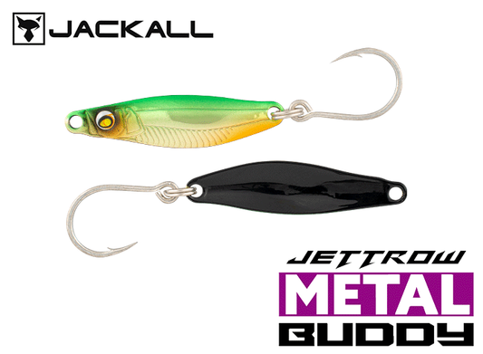 Jackall Jettrow Metal Buddy Meimetsu Green & Gold Lure