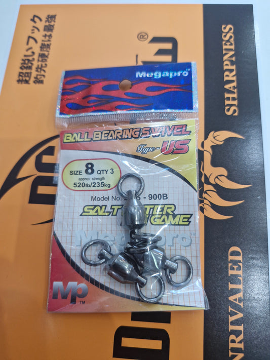 Megapro Ball Bearing Swivel 6S | 900B Size 8
