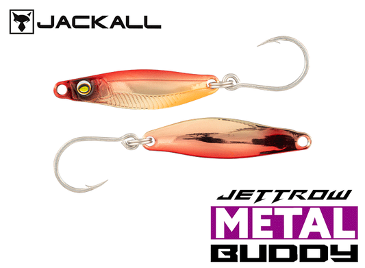 Jackall Jettrow Metal Buddy Giragira Red & Gold Lure