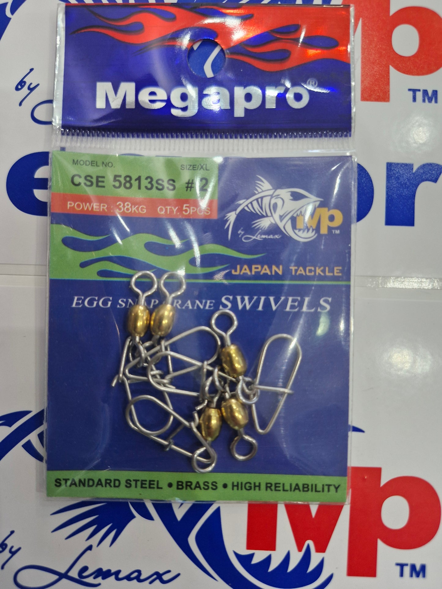 Megapro Swivel Egg+crane (5'S) Cse 5813SS 2 Xl