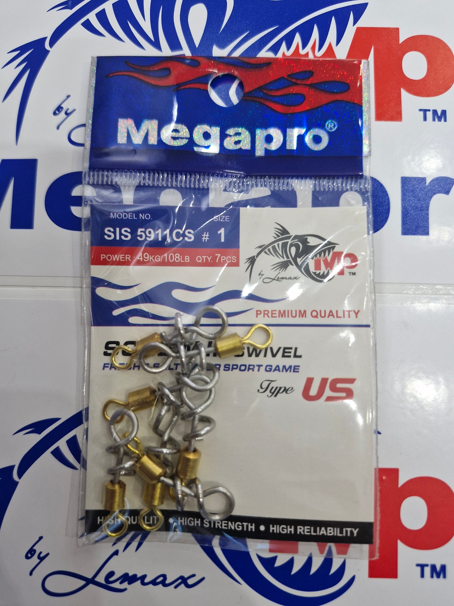 Megapro Swivel Us Screw-in ( 7'S) Sis 5911CS 1