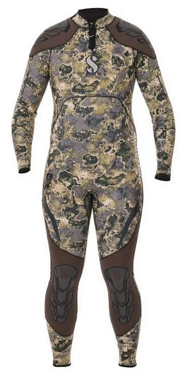 Scubapro Everflex Steamer Men's 3/2mm Wetsuit – Camo Green
