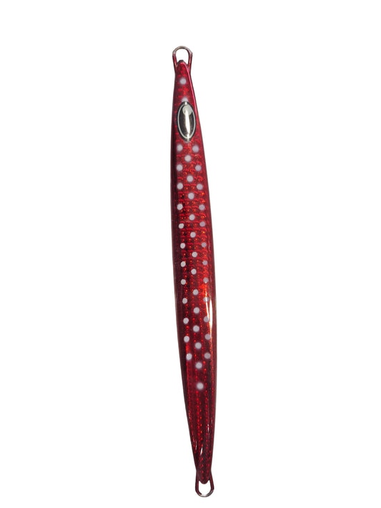 Bakstorm Jig 150g Red Glow Dot