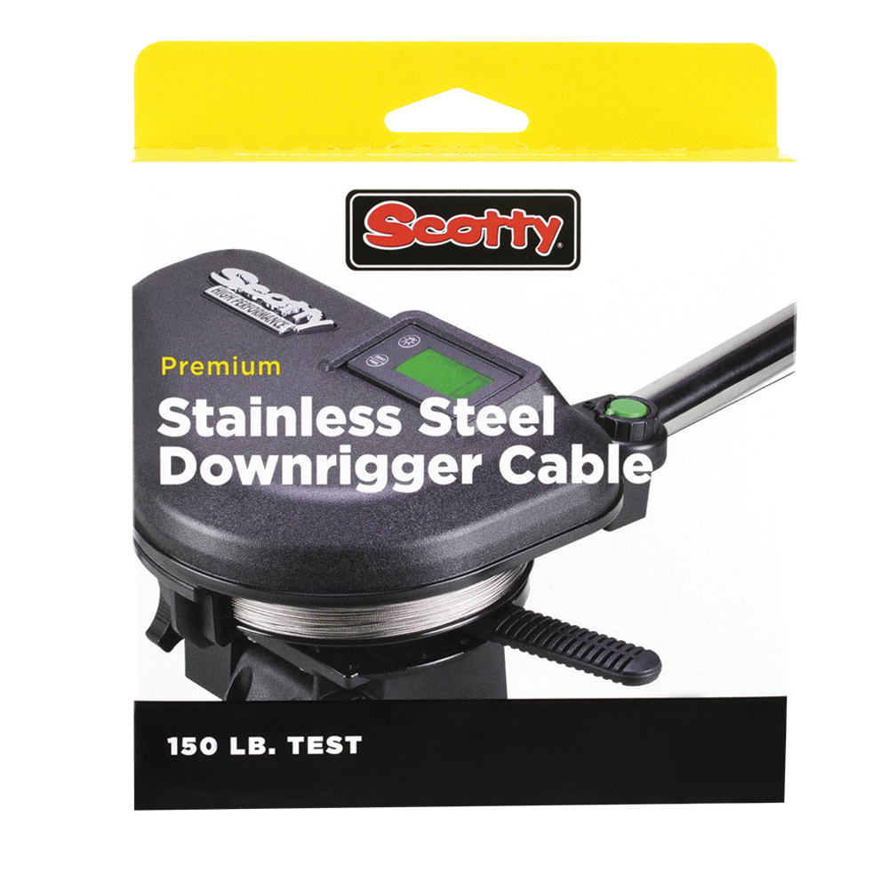Scotty Downrigger Cable 150lb Stainless Steel 122m (400ft)
