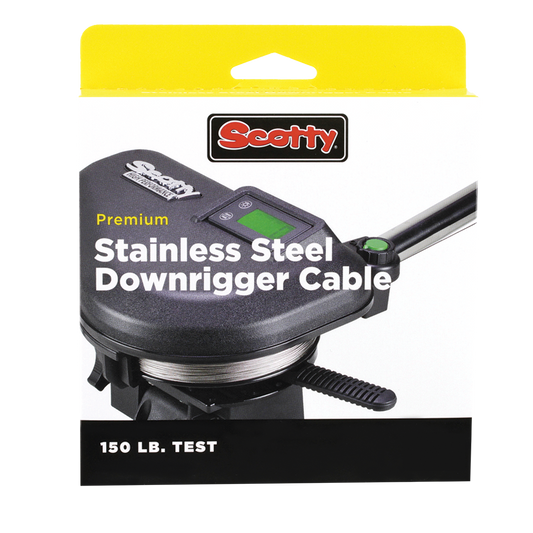 Scotty Downrigger Cable 150lb Stainless Steel 122m (400ft)