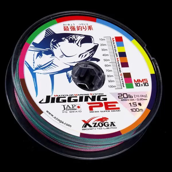 Xzoga 300m Jigging 108 PE2.5 - 40LB /0.26mm