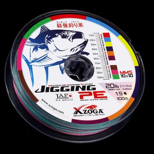 Xzoga 300m Jigging 108 PE3.5 - 60LB /0.30mm