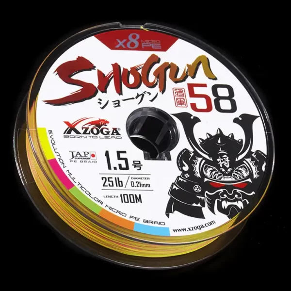 Xzoga Braid Shogun X8 PE1.5 0.2mm 30LB