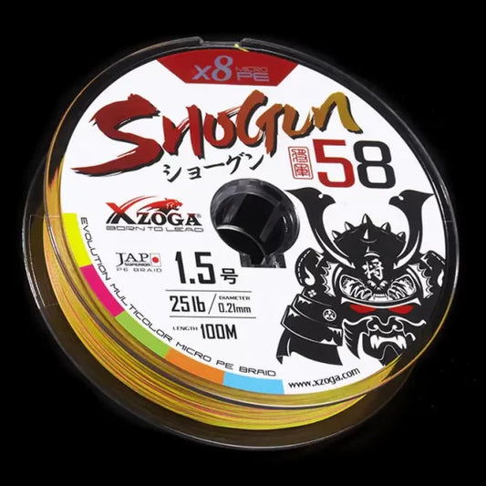 Xzoga Braid Shogun X8 PE1.0 0.16mm 20LB