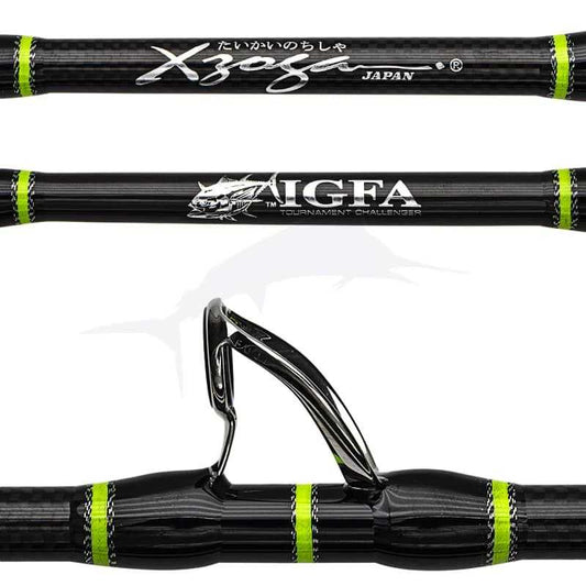 Xzoga Custom Fuji SiC - IGFA (International Game Fish Association) 50LB-SPR Jigging Rod